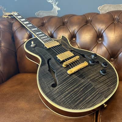 1995 Gibson Custom Shop Les Paul Bantam Elite Plus - Translucent Black image 3