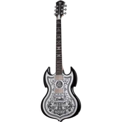 Wylde Audio Ironworks Barbarian Electric Guitar - Black Burst image 2