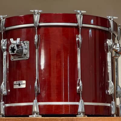 1989 Yamaha 22" Recording Custom 14x22 Cherry Bass Drum MIJ Cherrywood image 5