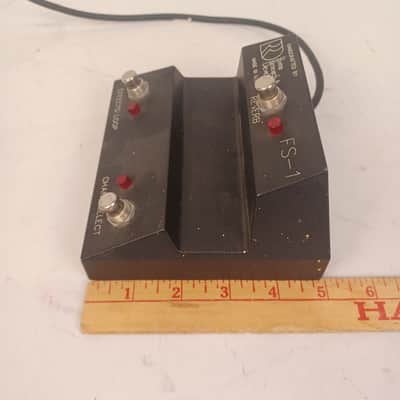 Rivera FS1 Footswitch Amp Pedal M60/M100/M120 TBR1'91 Loop/Channel Select/Reverb image 9