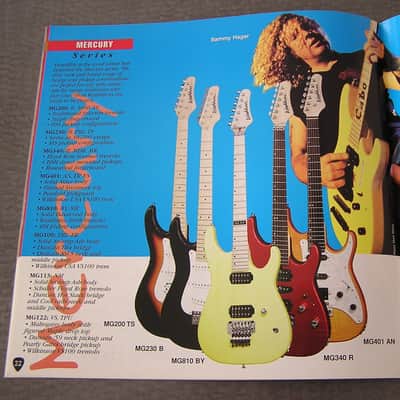 Washburn Catalog  1996 - Excellent condition! Dimebag, Nuno, Hagar, etc. image 15