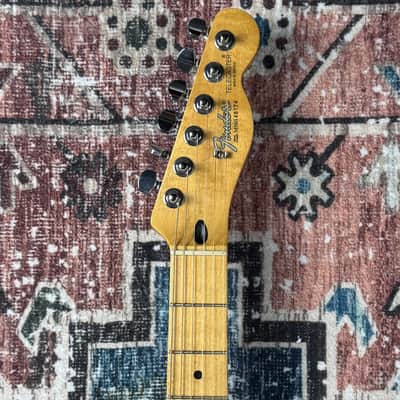 1996 Fender Standard Telecaster Vintage Sunburst MIM Made In Mexico 50th Anniversary Electric Guitar W/ Gigbag! image 11