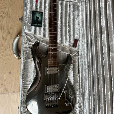 Ibanez JS PRM2 Chrome Boy – Hand Signed by Joe Satriani – VIP Provenance – Original Case – Team J. Craft Japan image 6