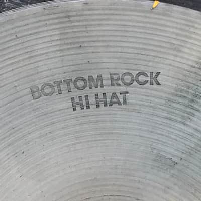 Zildjian 14” A Rock Hats Vintage Hollow Logo image 8