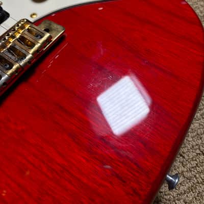 Valley Arts California Pro 90's Electric Guitar S-Shaped Red image 21