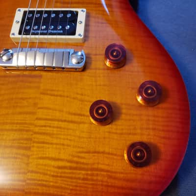 PRS 245SE | Flame Maple Sunburst top / Red body | All Gloss finish | Serial No. Q10404 | MIK image 9