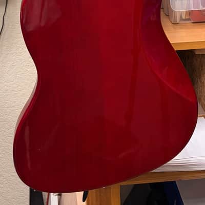 Fender Jazzmaster parts guitar - Stained sunburst with clear coat image 6