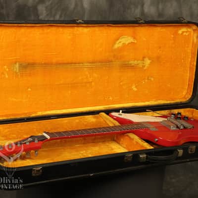 1965 Gibson reverse Firebird III w/non-reverse headstock original CARDINAL RED!! image 17