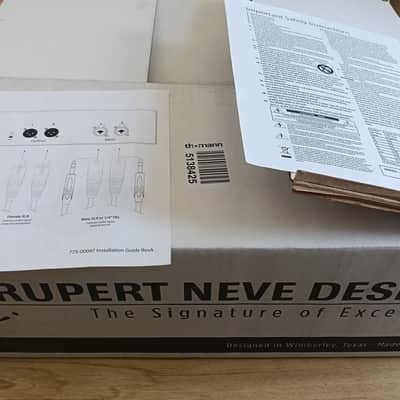 Rupert Neve Designs MBT Master Bus Transformer Stereo Signal Processor 2023 - Present - Black image 2