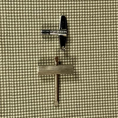 Vintage Ludwig Drum Tuning Key and Rail Consolette Hex Wrench Set image 2