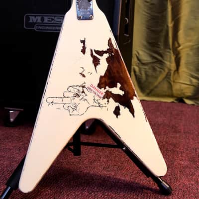 Iconic ELECTRA V shape vintage guitar - Metallica James Hetfield Gibson copy image 23