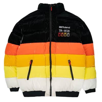 Roland Lifestyle 808 Day Puffer Jacket Large - RARE image 16