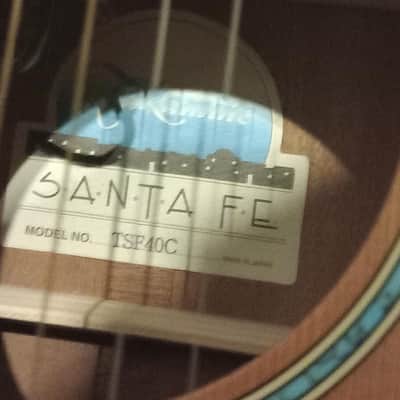 Takamine TSF40C Legacy Series NEX Cutaway Acoustic/ 2022Natural Gloss image 6