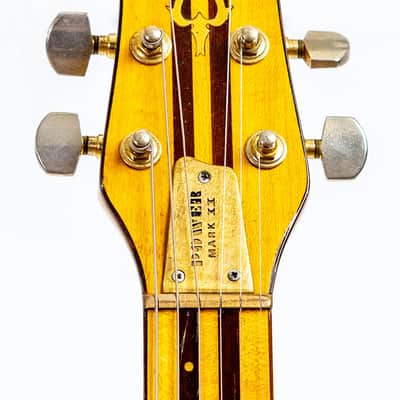 Daion PowerMark XX 1980 - Tan / Natural - First Generation - Striped Fretboard image 11