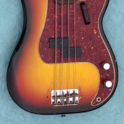 Fender Precision Bass 1966 - Sunburst image 2