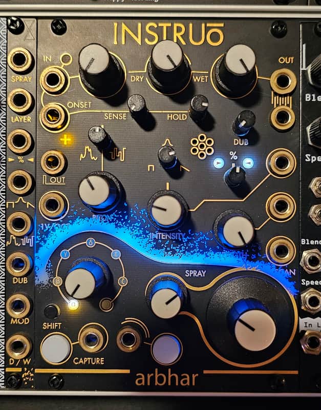 Instruo arbhar Eurorack Synthesizer Module with CV Input Expander 2016 - Present - Black image 1