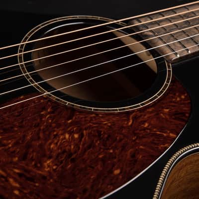 2025 - Bourgeois 00-12c Coupe Black Top - Italian Spruce & Sinker Mahogany image 16