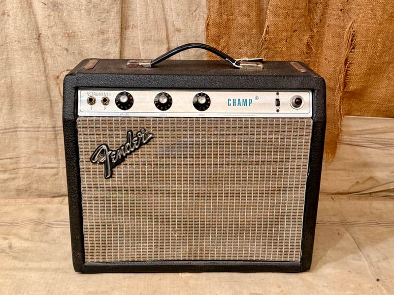 Fender Champ 1978 - Silver Panel image 1