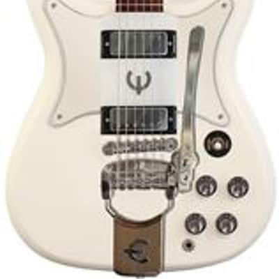 Epiphone Crestwood Custom Guitar 2 Pro Mini Humbuckers Polaris White image 1