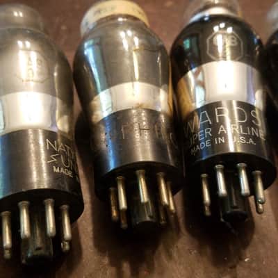 RCA etc. ONE (1) 6A8G Pentagrid Converter tNOS TESTED Vacuum Tube black or grey glass 6A8 Audio 1935-1945 image 6