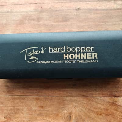 Hohner 7539 Toots Hard Bopper Chromatic Harmonica 2010s - Silver image 1