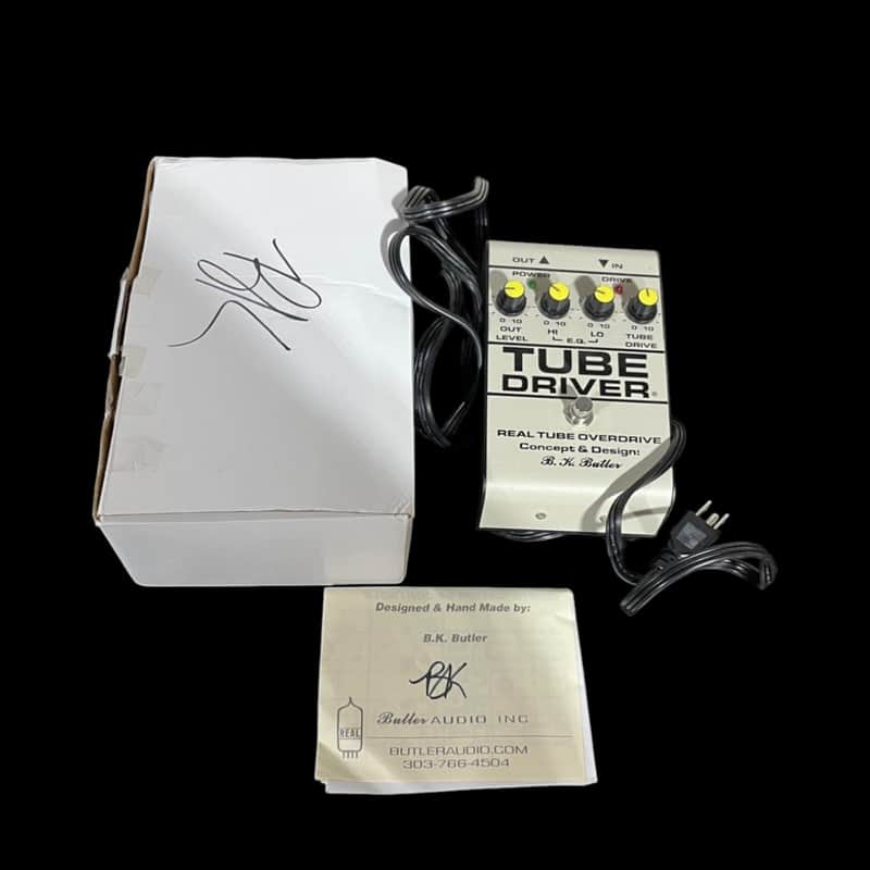 BK Butler 911 Tube Driver Reissue with Bias Knob 2008 - Present - Cream X14645 image 1