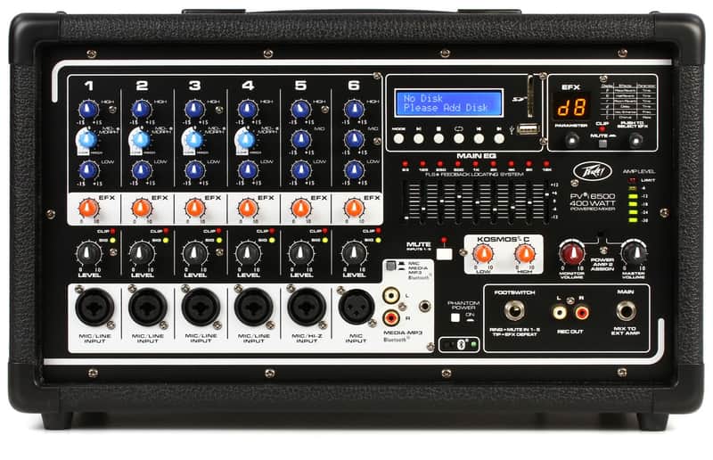 みぃーこページ Peavey PVi 6500 400-Watt 6-Channel Powered Mixer | Reverb