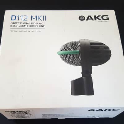 AKG D112 MKII Cardioid Dynamic Bass Drum Microphone 2010s - Gray image 12