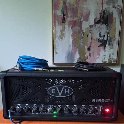 EVH 5150 III 50S 6L6 3-Channel 50-Watt Guitar Amp Head 2020 - Present - Stealth Black image 1