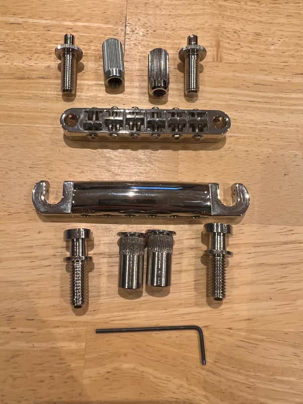 TonePros Tune-O-Matic set - Bridge and tailpiece image 1