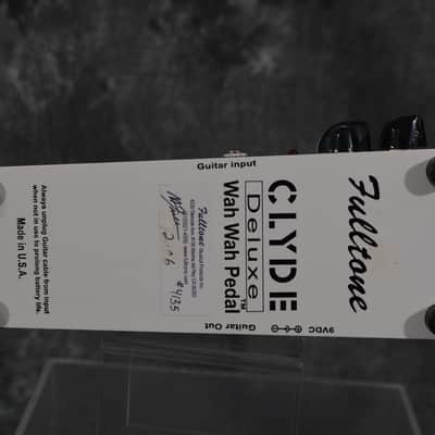 Fulltone Clyde Deluxe Wah Pedal 2006 White w FAST Same Day Shipping image 3