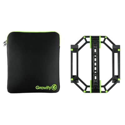 Gravity GLTS01BSET1 Adjustable stand for Laptops & Controllers w/Protection Bag - Open Box Mint