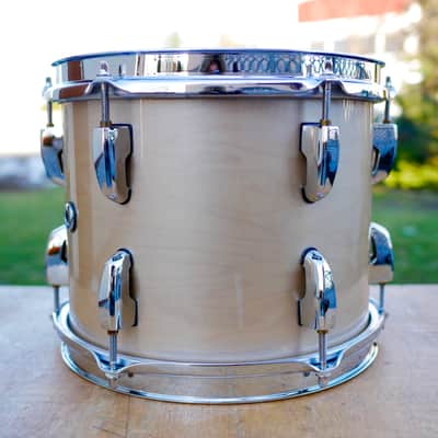 Pearl Masters Custom MMX Tom 10" x 8" Platinum Mist EXC image 5