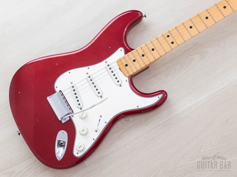 2020 Fender Custom Shop Limited Edition 1969 Stratocaster Journeyman Relic Aged Firemist Red w/ Case, COA, Tags image 1
