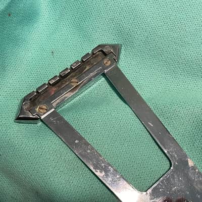 vintage 1970 Gibson es-175 tailpiece for archtop 1972 1971 es175 165 L7 L 7 image 15