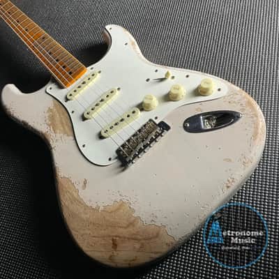 Fender Custom Shop LTD Red Hot Stratocaster, Super Heavy Relic- Aged Dirty White Blonde image 5