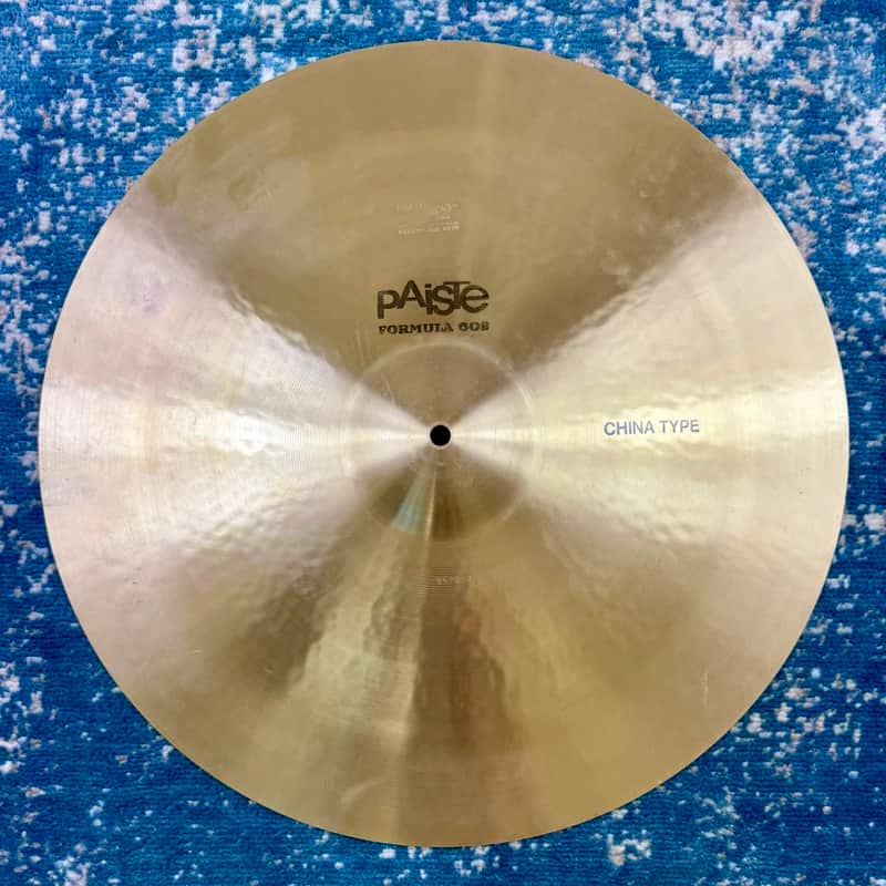 1978!! 20” Paiste FORMULA 602 China TYPE 2111g image 1