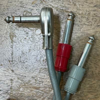 Vintage original Gibson Switchcraft stereo cord ES-345 ES-355 1960s image 1