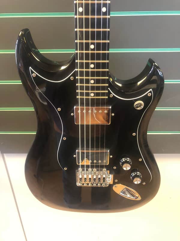 Hagstrom F20T Black Electric Guitar | Reverb