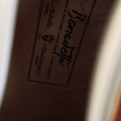 Guild Benedetto Signature Johnny Smith Award - Antique Burst - Signed by Johnny Smith image 18
