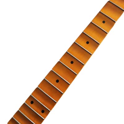 Full Scalloped Maple Guitar Neck,22-Fret Left hand image 4