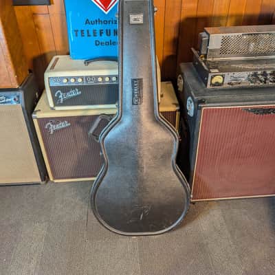 Harmony H65 Hollow Body Archtop Electric Guitar w/Case -Sherry Blonde (1956-1960) image 14