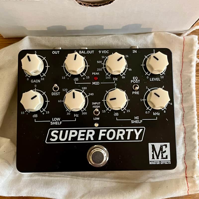 Master Effects Super Forty Bass Preamp  Ashly SC-40 *free shipping image 1