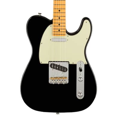Used Fender American Professional II Telecaster - Black w/ Maple FB image 1