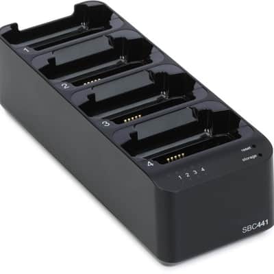 Shure SBC441 Axient Digital PSM Wireless 4-bay Docking Charger image 2