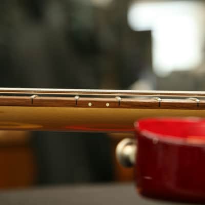 Ibanez BTB400QM - 2003 - Transparent Red - Made in Korea image 2