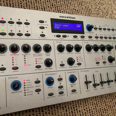 Novation KS Rack 8-Voice Synthesizer 2002 - Silver