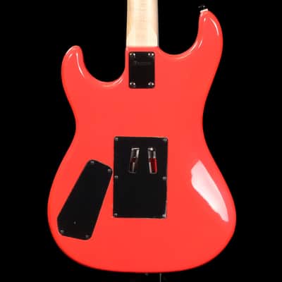 Used Kramer Baretta "Danger Zone" Electric Guitar - Warning Tape on White Red image 2