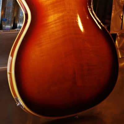 DEFIL MAMBO Bass 1968 Vintage Acoustic Electric like Hofner. By the Artist El Daga. One of a kind. image 22