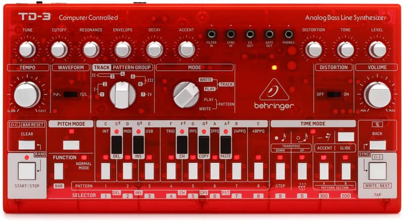 Behringer TD-3 Analog Bass Line Synthesizer | Reverb